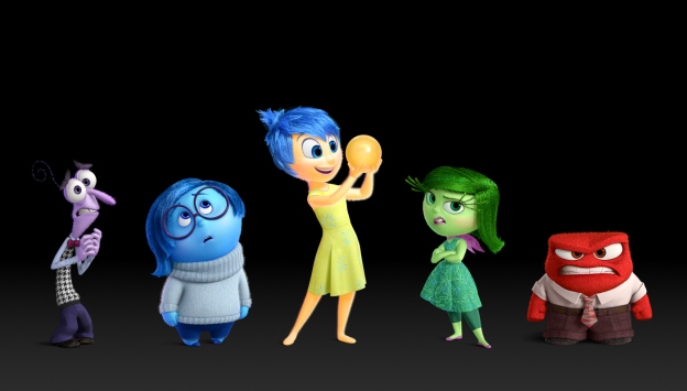 INSIDE OUT: The emotions. Joy holds a memory.  ©2015 Disney•Pixar. All Rights Reserved.
