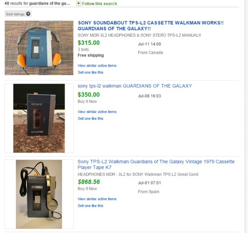 These are a few TPS-L2s that sold within the last 90 days on eBay. If you see one of these in a thrift store, buy it. 